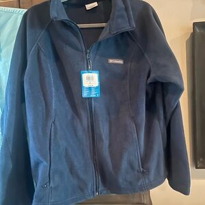 Columbia Navy Blue Fleece Jacket